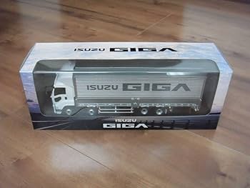 Amazon | いすゞ ギガ ミニカー トラック 白 ホワイト ISUZU